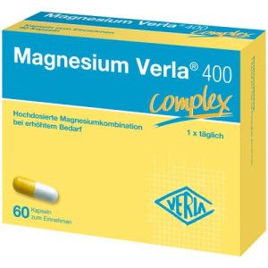 MAGNESIUM VERLA 400 Kapseln